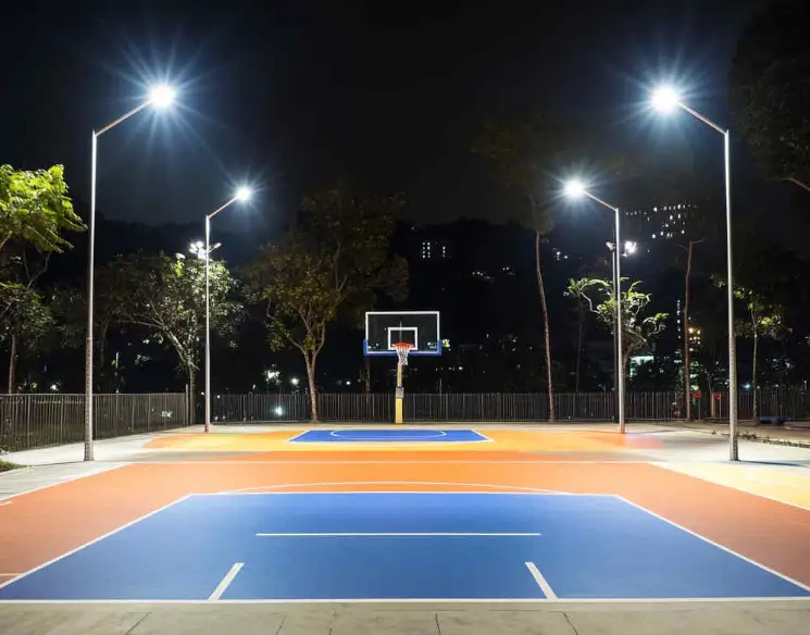 Led Lights For Basketball Court Outdoor
