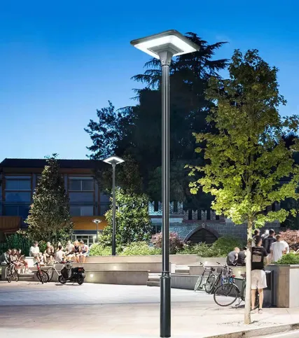 Outdoor IP65 Waterproof Super Bright 5000 Lumens 50W LED Solar Garden Light for Park