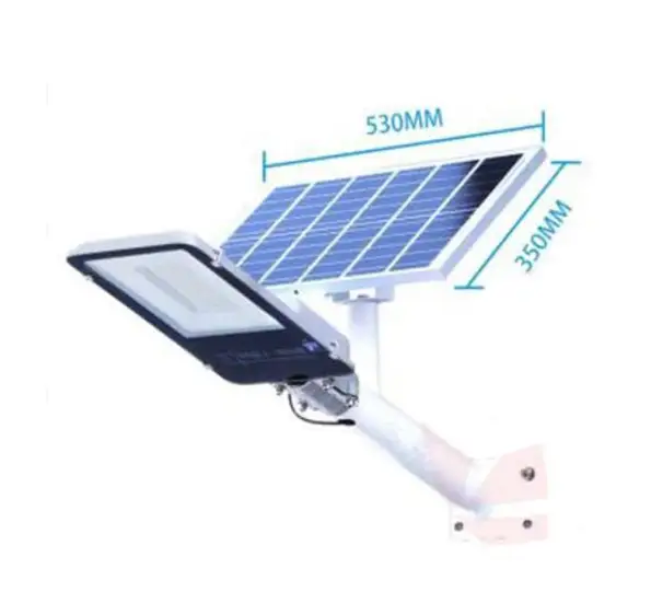 LED solar panel size