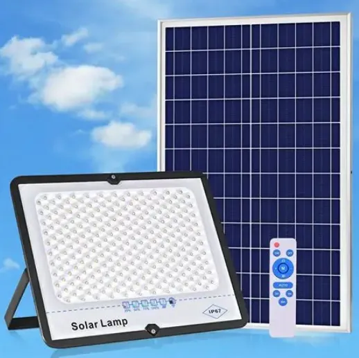 100W 120W 150W Waterproof Solar Floodlight Remote Control, 30000 Lumen