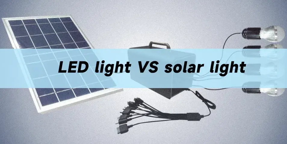 LED Light vs LED Solar Light
