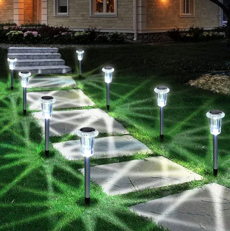 30 LM Bright Solar Lights Outdoor Pathway Lights
