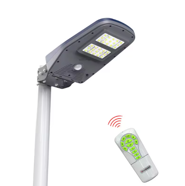 IP65 Courtyard Remote Luces Exterior Solar Street Light Separated