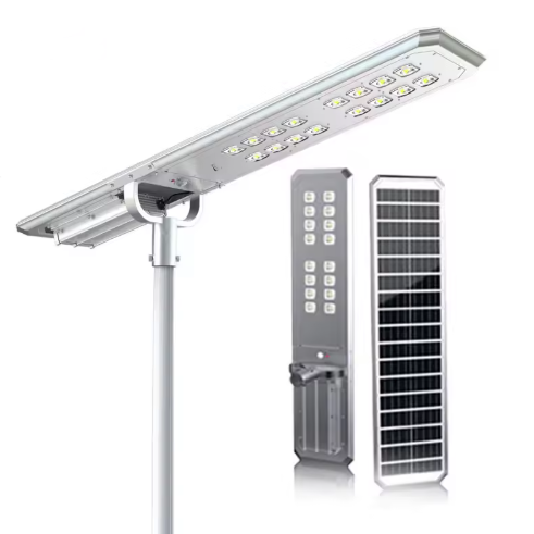 100W All-in-One LED Solar Street Light with Pir IP65 Rated for Road