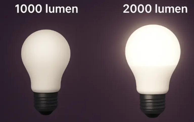 How Bright Is 2000 Lumens? Comparison Of Light Bulb Types.